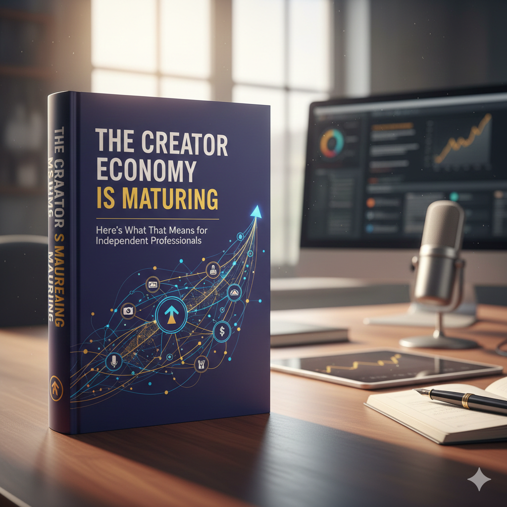 Read more about the article The Creator Economy Is Maturing — Here’s What That Means for Independent Professionals