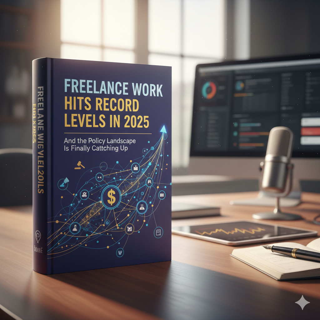 Read more about the article Freelance Work Hits Record Levels in 2025 — And the Policy Landscape Is Finally Catching Up